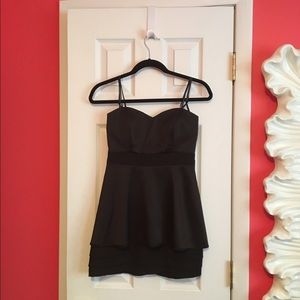BCBG Strapless Cocktail dress, Black - Size 0